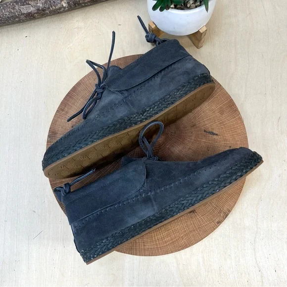 UGG | Black Suede Women's Woodlyn Moc Size 8 - Picture 15 of 16